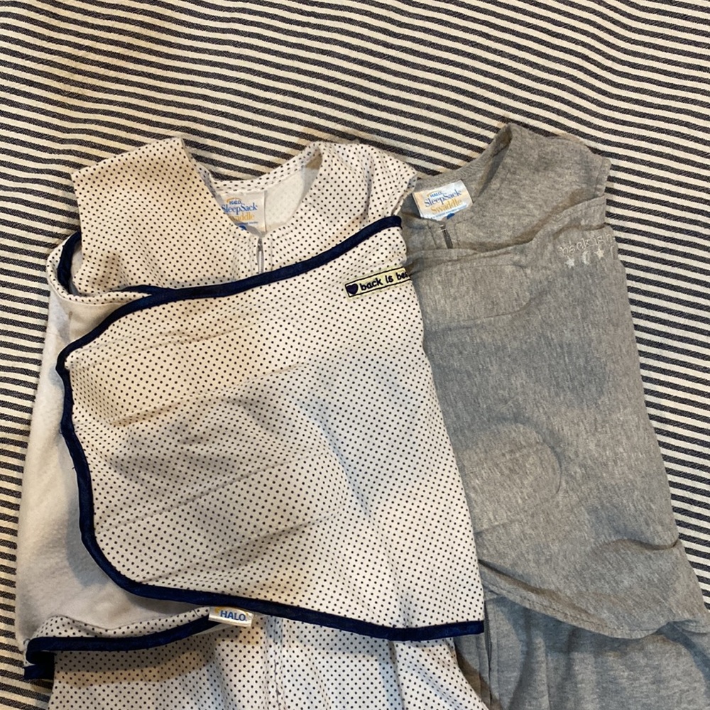 Bundle of 2 size small Halo sleep sacks